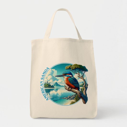 Amerikaans-Samoa - Stille Zuidzee Tote Bag (Voorkant)