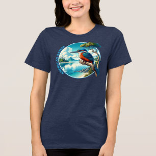 Amerikaans-Samoa - Stille Zuidzee Tri-Blend Shirt