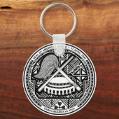 Amerikaans Samoa Territory Sleutelhanger (Voorkant)