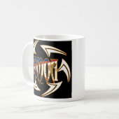 Amerikaans Samoa Tribal Black Koffiemok (Voorkant links)