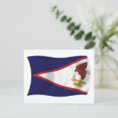 Amerikaans Samoa Vlag Ansichtkaart Briefkaart (Staand voorkant)