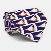 Amerikaans Samoa Vlag Stropdas (Opgerold)