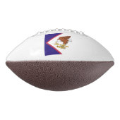 Amerikaans Samoa-vlagemblem American Football (Gedraaid 270)