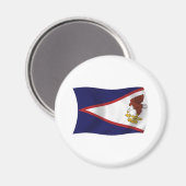 Amerikaans Samoa Vlagmagneet Magneet (Voorkant / Achterkant)