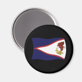 Amerikaans Samoa Vlagmagneet Magneet (Voorkant / Achterkant)