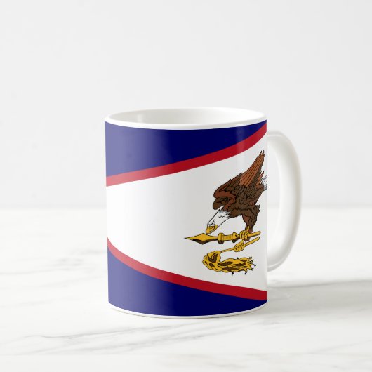 Amerikaans-Samoaanse vlag Koffiemok (Voorkant rechts)