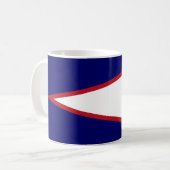 Amerikaans-Samoaanse vlag Koffiemok (Voorkant links)