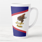 Amerikaans Samoaanse vlag Latte Mok (Rechts)
