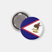 Amerikaans Samoaanse vlag Magneet (Voorkant / Achterkant)