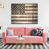 Amerikaans schilderCanvas Canvas Afdruk (Insitu (Woonkamer))