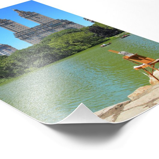 Amerikaans schilderij foto afdruk (Hoek)