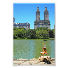 Amerikaans schilderij foto afdruk