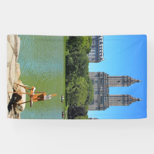 Amerikaans schilderij spandoek (Horizontaal)