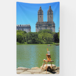 Amerikaans schilderij spandoek