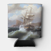 Amerikaans schip in nood 1841 blikjeskoeler (Voorkant)