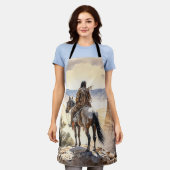 Amerikaans Schort (Gedragen)