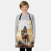 Amerikaans Schort (Gedragen)