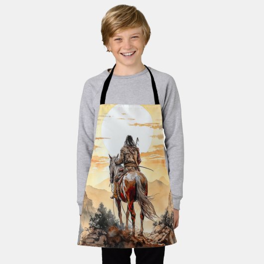 Amerikaans Schort (Gedragen)