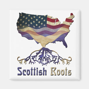 Amerikaans Schots Ancestry Magnet