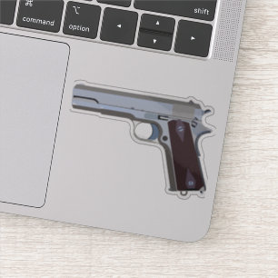 Amerikaans semiautomatisch pistol sticker