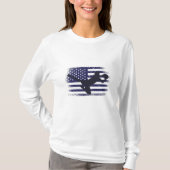 Amerikaans Shirt Amerikaanse vlag (Voorkant)