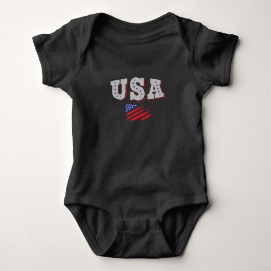 Amerikaans Shirt Amerikaanse vlag (Voorkant)