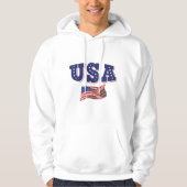 Amerikaans Shirt Amerikaanse vlag (Voorkant)