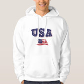 Amerikaans Shirt Amerikaanse vlag (Voorkant)