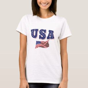 Amerikaans Shirt Amerikaanse vlag
