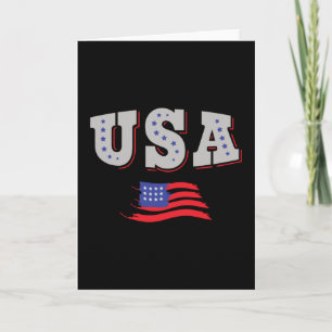 Amerikaans Shirt Amerikaanse vlag Kaart