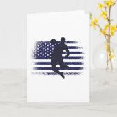 Amerikaans Shirt Amerikaanse vlag Kaart (Gele Bloem)