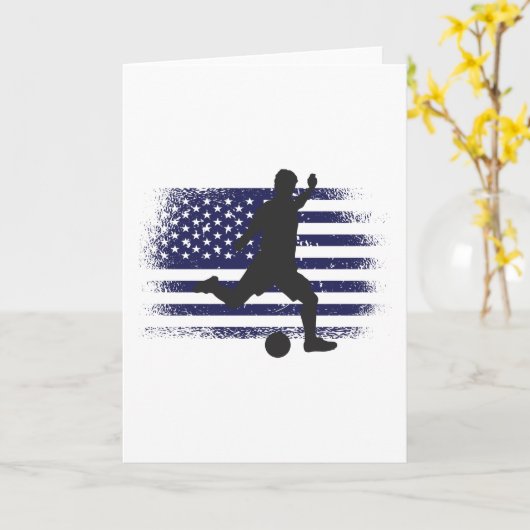 Amerikaans Shirt Amerikaanse vlag Kaart (Gele Bloem)