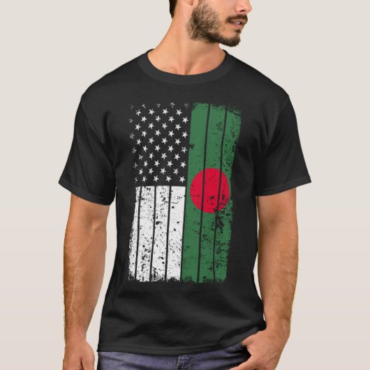 Amerikaans Shirt - Bangladesh USA (Voorkant)