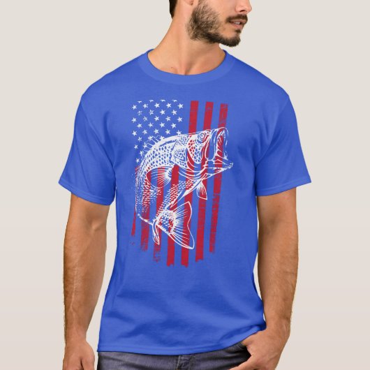 Amerikaans Shirt met de vlag van het Verenigd Koni (Voorkant)