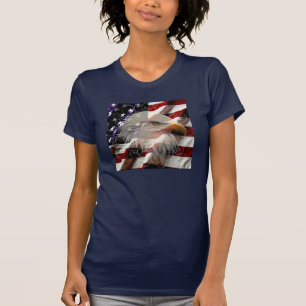 Amerikaans Shirt van de Eagle-vlag