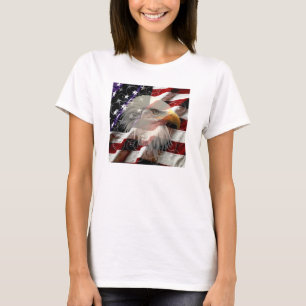 Amerikaans Shirt van de Eagle-vlag