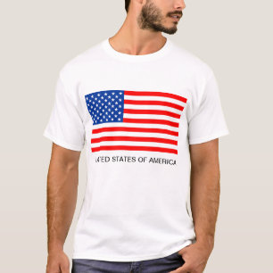 amerikaans shirt van de vlag van de verenigde stat