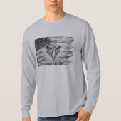 Amerikaans shirt van vrijheid (Voorkant)