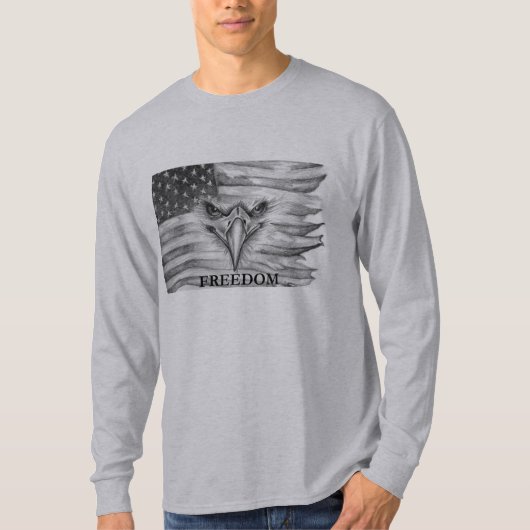 Amerikaans shirt van vrijheid (Voorkant)
