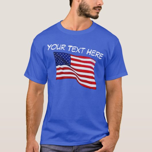  Amerikaans Shirt voor de Vlag voor Mannen, S tot  (Voorkant)