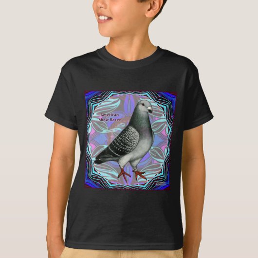 Amerikaans Show Racer T-shirt (Voorkant)