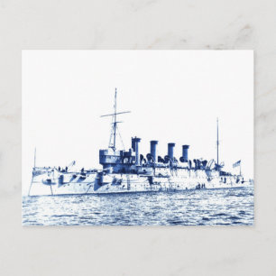  Amerikaans slagschip Briefkaart