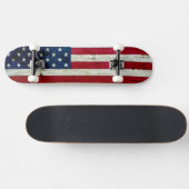Amerikaans slakkenhout met kool skateboard (Horizontaal)