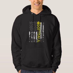 Amerikaans softball- Softball-team Hoodie