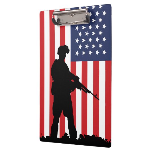 Amerikaans soldaat klembord (Links)