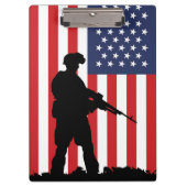 Amerikaans soldaat klembord (Voorkant)