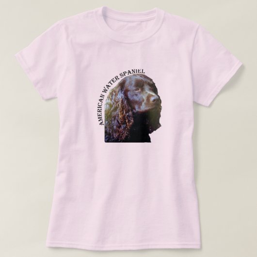 Amerikaans Spaniel t-shirt (Design voorkant)