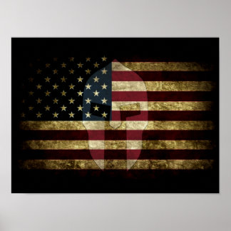 Amerikaans Spartan Poster