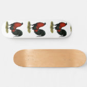 Amerikaans spel BB Zwarte Rode Haan Persoonlijk Skateboard (Horizontaal)