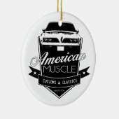 Amerikaans Spierspinvogel Keramisch Ornament (Rechts)